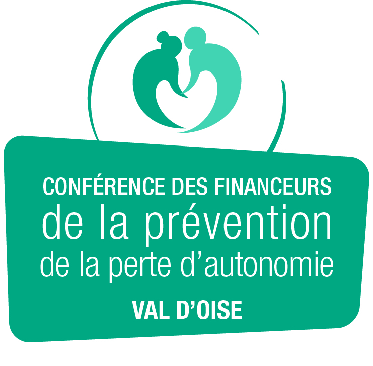 logo conférence des financeurs de la prévention de la perte d'autonomie val d'oise