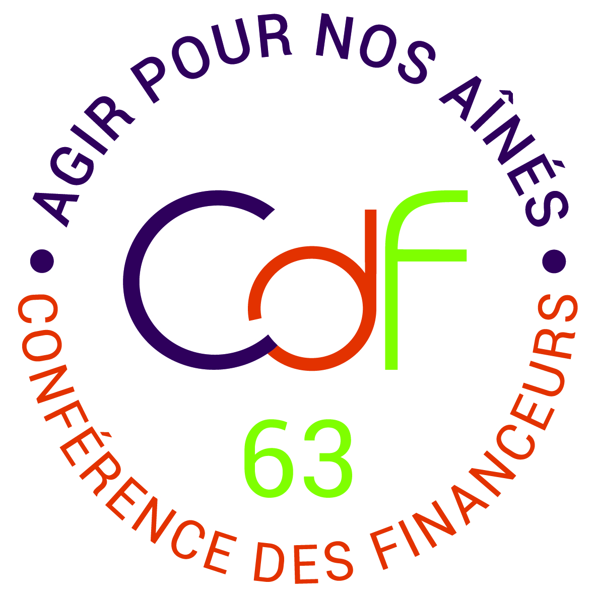logo agir pour nos aînés conférence des financeurs CDF 63