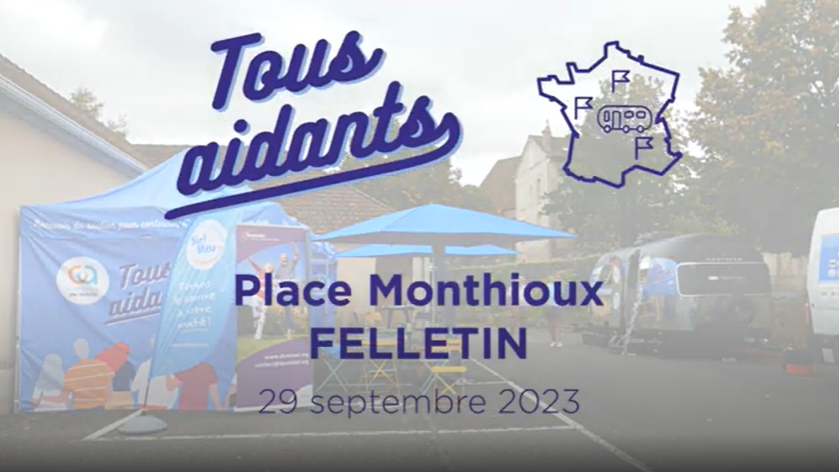 Tous Aidants - Place Monthioux - Felletin - 29 septembre 2023